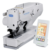Nextsew NS-1790A, компьютерная петельная швейная машина с встроенным энергосберегающим сервомотором и цветным сенсорным дисплеем, длина петли до 120 мм