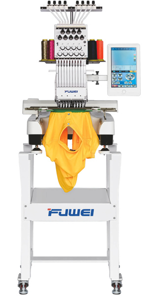 FUWEI BF-900-360*200-A15, промышленная 1-головая 9-игольная вышивальная машина