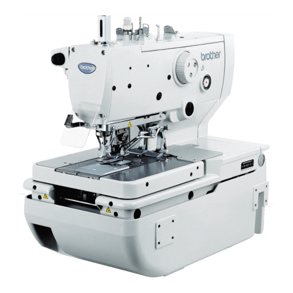 Brother RH-982A-01-1D, компьютерная глазковая петельная швейная машина цепного стежка, обрезка верхней и нижней нити