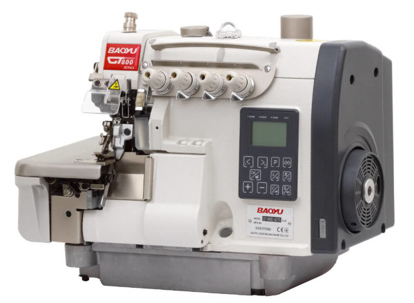 Baoyu GT-800D-4-UTD | Компьютерный промышленный 4-ниточный оверлок с автоматикой