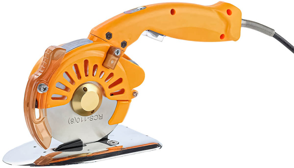 Qpower RCS-110, дисковый сервомоторный раскройный нож с диаметром лезвия 110 мм