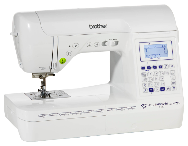 Brother Innov-is F410, компьютеризованная швейная машина с горизонтальным челноком, 100 операций