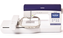 Brother Innov-is 850e, вишивальна машина з функцією обрізки перехідних стібків і кольоровим сенсорним LCD дисплеєм, поле вишивки 260 х 160 мм