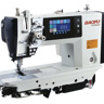 Baoyu GT-8450-3, компьютерная двухигольная швейная машина с цветным сенсорным дисплеем, отключением игл, полусухой головой и встроенным сервомотором, для легких и средних тканей