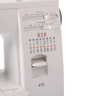 Janome 415, швейная машина с вертикальным челноком и полуавтоматической петлей, 15 строчек с плавной регулировкой, жесткий чехол в комплекте