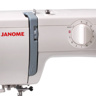 Janome 423S, швейная машина с вертикальным челноком и полуавтоматической петлей, 21 строчки с плавной регулировкой, жесткий чехол в комплекте