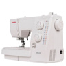 Janome SE 522, швейна машина з горизонтальним човником і автоматичною петлею, 25 строчок з плавним регулюванням, жорсткий чохол в комплекті