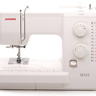 Janome SE 522, швейна машина з горизонтальним човником і автоматичною петлею, 25 строчок з плавним регулюванням, жорсткий чохол в комплекті