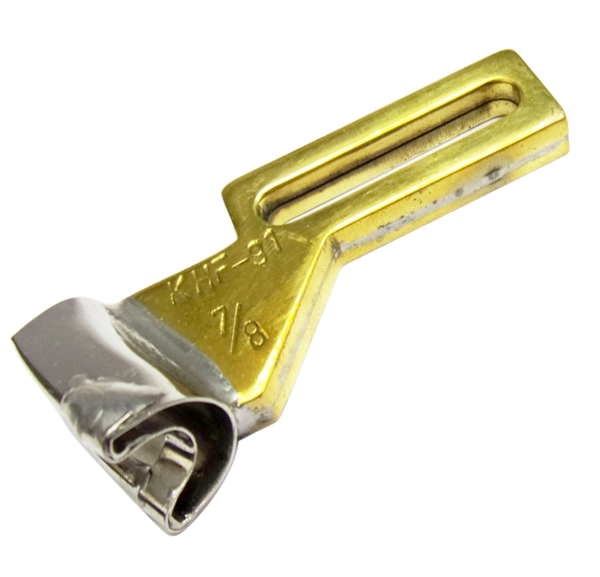 Khsew KHF91, универсальный окантователь в 2 сложение для толстой кожи и жаккарда