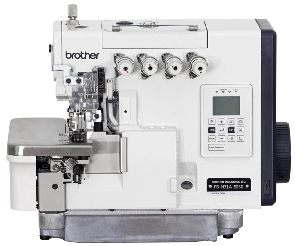 Brother FB-N31A-5050, комп'ютеризований высокоскоростной промышленный пятиниточный оверлок