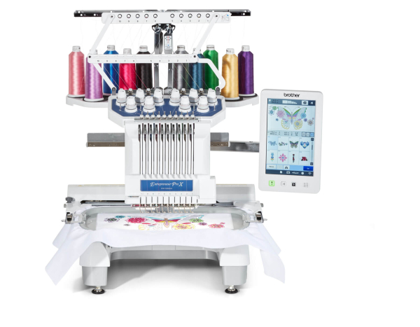 Brother PR1055X - 360 x 200 мм, 10-игольная промышленная вышивальная машина