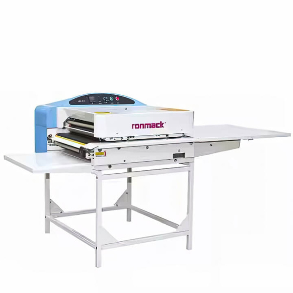 Ronmack RM-600B, автоматическая машина для бесшовного дублирования поясов с системой предотвращения перекоса ленты