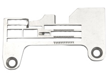 880006019, игольная пластина для промышленных 5-ниточных оверлоков, межигольное расстояние 5х5 мм