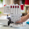 Brother M343D, бытовой 3/4-ниточный оверлок, 5 видов швов