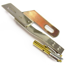 Khsew KHF48C, окантователь в 2 сложения с ограничителем, для кожи и тяжелых материалов