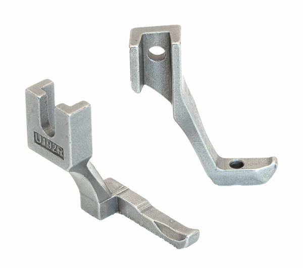 Snyter U192R / U193R (JC-F1169), правобічна одноріжкова лапка для промислових машин з подвійним просуванням