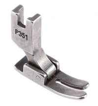 Snyter P351, универсальная лапка для промышленных швейных машин с нижним продвижением