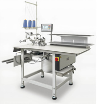 A-S-S BASS 2065, автоматизированная рабочая станция для обработки деталей брюк с подкладкой / без подкладки