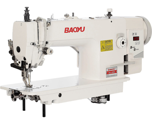 Baoyu BML-0303D, промышленная швейная машина со встроенным энергосберегающим сервомотором и двойным транспортом материала