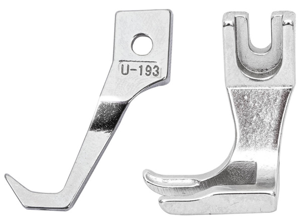 Snyter U192 / U193 L, лапка без зубьев для машин с двойным продвижением