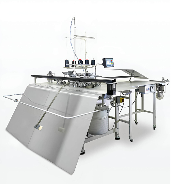 A-S-S BASS 2565, автоматизированная рабочая станция для обработки деталей брюк с подкладкой/без подкладки на коленях