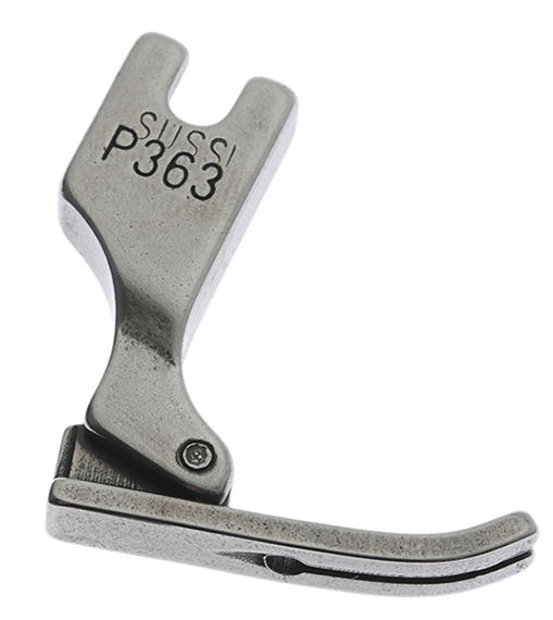 Snyter P363 super mini, лапка для вшивания молнии, для машин с нижним продвижением.