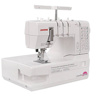 Janome CoverPro D Max, 2/3/4 - ниточная бытовая распошивальная машина с системой усиления шва и рукавной консолью, 7 видов швов