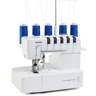 Brother CV3550, 2/3/4/5 - ниточная бытовая распошивальная машина с верхним укладчиком нити и рукавной консолью, 7 видов швов