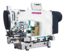 Ronmack RM-639D-CSHS, промышленная швейная машина цепного стежка для подгибания низа штанов