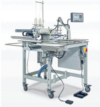 A-S-S BASS 5700, карманный швейный автомат для пришивания гульфика на молнии / обработка боковых карманов брюк