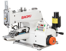 Baoyu BML-1377D, электромеханическая пуговичная машина цепного стежка со встроенным сервомотором