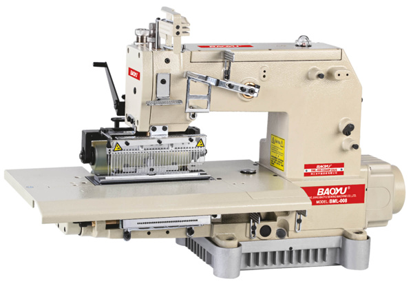Baoyu BML-008-33048PSSM-DS/S, 33-игольная швейная машина цепного стежка для декоративной отделки и пришивания поясов